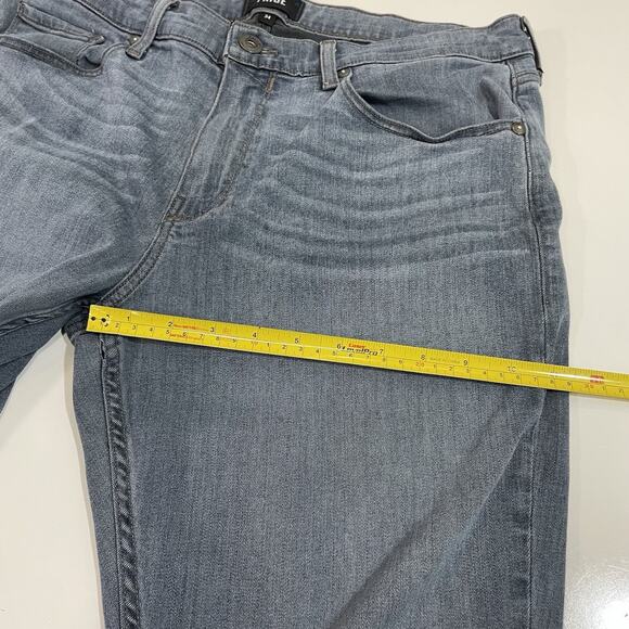 Paige Jeans Men’s Blue Federal Slim Straight Stretch Zip Fly Denim Pants 34x27 - Picture 6 of 9